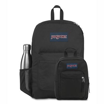 Ghiozdan Scoala JanSport CROSS TOWN + BIG BREAK Negrii | RO_JS237