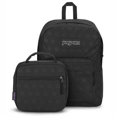 Ghiozdan Scoala JanSport HAPPY AND SAD BUNDLE Negrii | RO_JS345