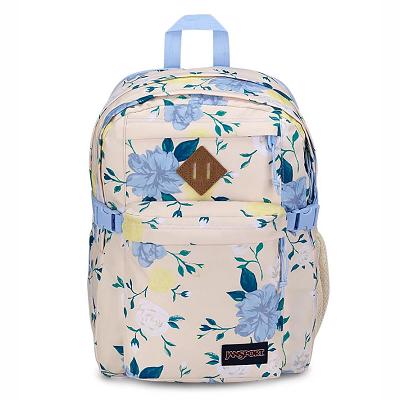 Ghiozdan Scoala JanSport Main Campus Albastri Galbeni | RO_JS209