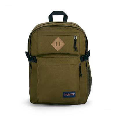 Ghiozdan Scoala JanSport Main Campus Masline Verzi | RO_JS385