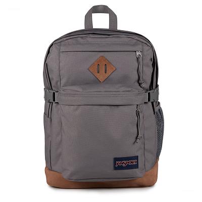 Ghiozdan Scoala JanSport SUEDE CAMPUS Gri Inchis | RO_JS490