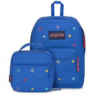 Rucsac Laptop JanSport KIDCORE CHARMS BUNDLE Albastri | RO_JS569
